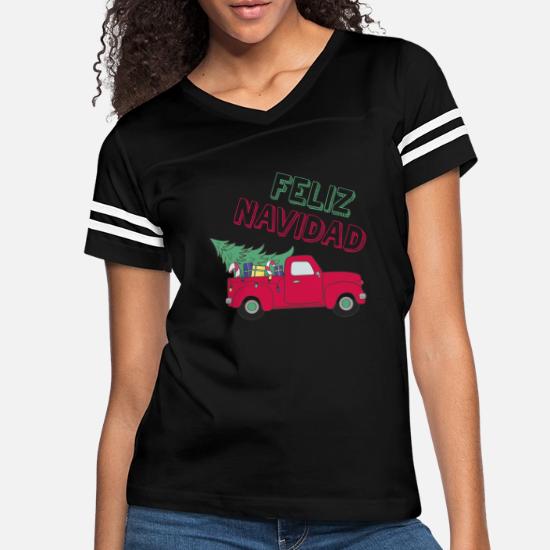 Feliz Navidad Quote Christmas Truck 